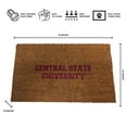 thumbnail image 3 of Logo Brands Central State Marauders Doormat, 3 of 5