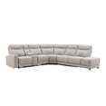 thumbnail image 5 of Kimmel Power Reclining Leather Sectional with Power Headrest, 5 of 8