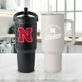 thumbnail image 2 of Logo Brands Nebraska Cornhuskers Stainless Steel Tumbler Set, 2 of 7
