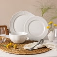 thumbnail image 1 of over&back 12-Piece Queen Anne Stonware Dinneware Set, 1 of 6