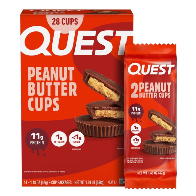 Quest Nutrition Peanut Butter Cups 28 ct.