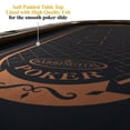 thumbnail image 6 of Barrington Urban 10-Player Texas Hold'em Poker Table with Dining Tabletop with Bonus Dartboard, 6 of 10