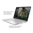 thumbnail image 6 of HP 15.6" HD Laptop - 10th Gen Intel Core i7-1065G7 -  8 GB Memory, 256GB SSD - Intel® Iris® Plus Graphics - 2-Year Warranty Care Pack - Windows OS - Natural Silver, 6 of 10