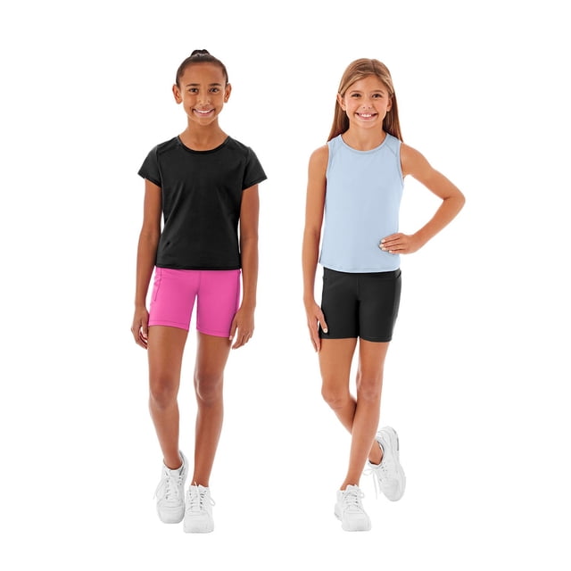 Member's Mark Girl's 2-Pack Bike Shorts