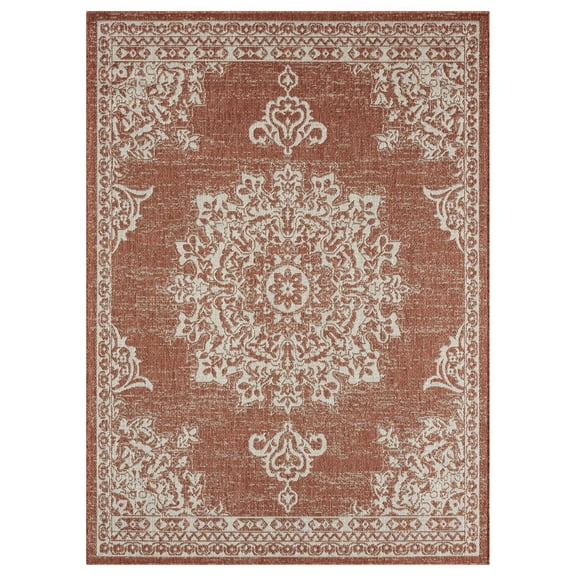 Nicole Miller New York Patio Country Azalea Indoor/Outdoor Area Rug