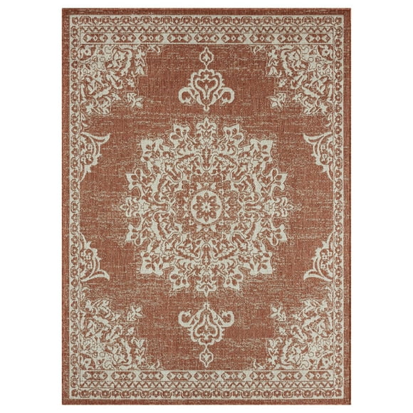 Nicole Miller New York Patio Country Azalea Indoor/Outdoor Area Rug