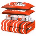 thumbnail image 2 of Logo Brands Cleveland Browns Full Bed-In-A-Bag Set, 2 of 4