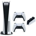 thumbnail image 1 of Sony PlayStation 5 Console + Wireless DualSense Controller + DualSense Charging Station, 1 of 15