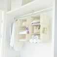 thumbnail image 4 of We Think Storage Set of 4 Attachable Three-Shelf Hanging Closet Organizers, Assorted Colors, 4 of 6