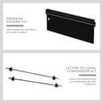 thumbnail image 3 of Hirsh Executive Office Modular Double Pedestal File Office Desk, Choose Color, 3 of 11
