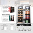 thumbnail image 15 of Lanbo 24 Inch 18 Bottle and 55 Can Wine and Beverage Refrigerator, 15 of 15