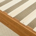 thumbnail image 4 of Zinus Night Therapy Rustic Oak Deluxe Solid Wood Platform Bed, Assorted Sizes, 4 of 6