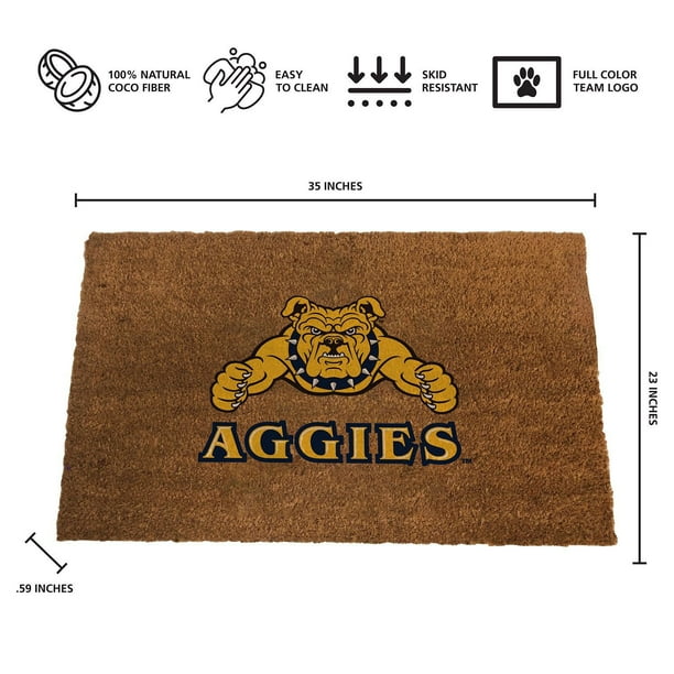 Logo Brands North Carolina A&T Aggies Doormat - Samsclub.com