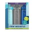 thumbnail image 1 of Pogo 32-oz Tritan Water Bottles, Assorted Colors 3 pk., 1 of 5
