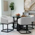thumbnail image 1 of The Sylvie 5-Piece Contemporary Dining Collection, Assorted Colors, 1 of 15