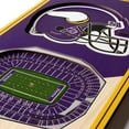 thumbnail image 3 of YouTheFan NFL 6" x 19" 3D Stadium View Banner, 3 of 6