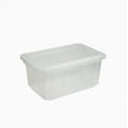 thumbnail image 5 of Member's Mark 60 Quart Clear Storage Tote, 17.2" D x 25.7" W x 12.0" H, 1 pack or 4 pack, 5 of 6