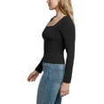 thumbnail image 3 of Express Women's Square Neck Top, 3 of 6