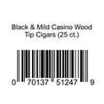 thumbnail image 1 of Black & Mild Casino Wood Tip Cigars 25 ct., 1 of 1