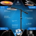 thumbnail image 11 of Spire Cantilever Infrared Gas Patio Heater, 32,000 BTU, 11 of 18