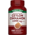 thumbnail image 1 of Nature's Truth Concentrated Ceylon Cinnamon 2,000 mg Capsules 150 ct., 1 of 6