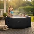 thumbnail image 4 of Wave Como 6 Person Octagonal Eco Foam Spa, 4 of 13