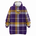 thumbnail image 1 of Pegasus Sports Minnesota Vikings Wearable Sherpa Throw, 1 of 5