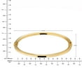 thumbnail image 5 of Knife Edge Bangle Bracelet in 14K Gold, 5 of 5