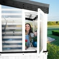 thumbnail image 6 of Backyard Discovery 9' x 6' Slant Roof Cedar Greenhouse in White - DIY, 6 of 13