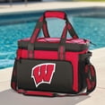thumbnail image 2 of Logo Brands Wisconsin Badgers 36 Can Cooler, 2 of 5