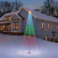 thumbnail image 3 of Member's Mark 12' Pre-Lit Multicolor Lightshow Tree, 3 of 10