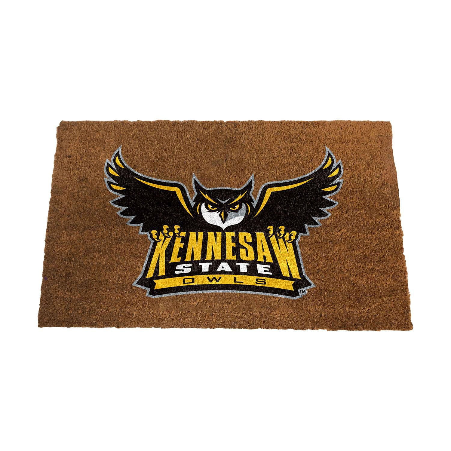 Logo Brands Kennesaw State Owls Doormat