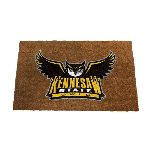 Logo Brands Kennesaw State Owls Doormat