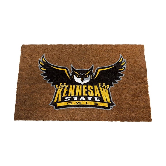 Logo Brands Kennesaw State Owls Doormat