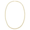 thumbnail image 2 of Glitter Rope Chain Necklace in 14K Gold, 3mm, 2 of 8