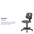 thumbnail image 5 of Flash Fundamentals Mid-Back Mesh Swivel Task Office Chair, Assorted Colors, 5 of 15
