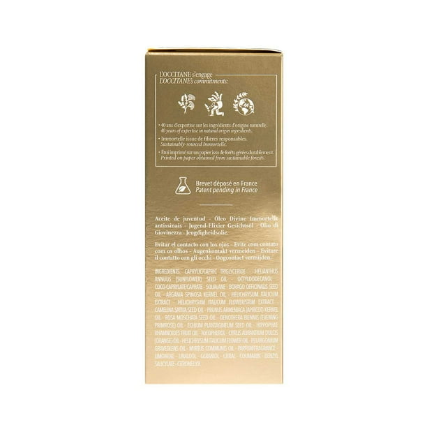 L'Occitane Immortelle Divine Youth Oil, 1 oz. - Samsclub.com