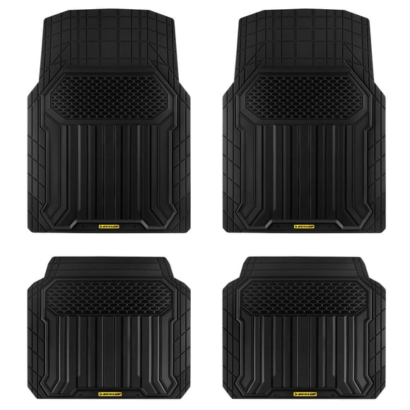 Premium Dunlop All Weather Universal Floor Mat-4 Pack
