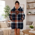 thumbnail image 4 of Pegasus Sports Chicago Bears Wearable Sherpa Throw, 4 of 7