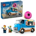 thumbnail image 1 of LEGO City Donut Truck Building Set Toy, 196 pc., 1 of 6