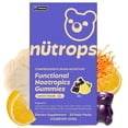 thumbnail image 1 of Nutrops by Gruns Adult Organic Functional Nootropic Mushroom Gummies, 25 ct., 1 of 9