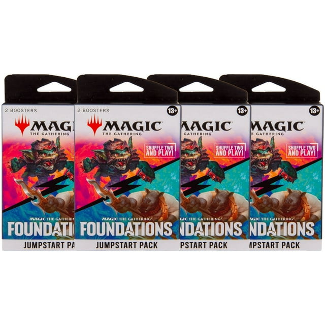 Magic: The Gathering Foundations Jumpstart Play Booster, 8 pk.