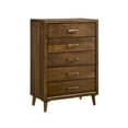 thumbnail image 3 of Zuma 4-Drawer or 5-Drawer Chest in Walnut, 3 of 10