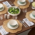 thumbnail image 3 of Member's Mark 4-Pack Natural Water Hyacinth Handwoven Placemats, 3 of 4
