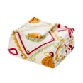 thumbnail image 3 of Hallmark Fall Plush Throw Blankets, 50" x 70", 3 of 4