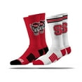 thumbnail image 1 of North Carolina State Wolfpack Adult 2-Pack Crew Socks, 1 of 3