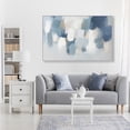 thumbnail image 3 of Dreaming Indigo I Blue Abstract Canvas Print by Oliver Gal Prints, 3 of 4