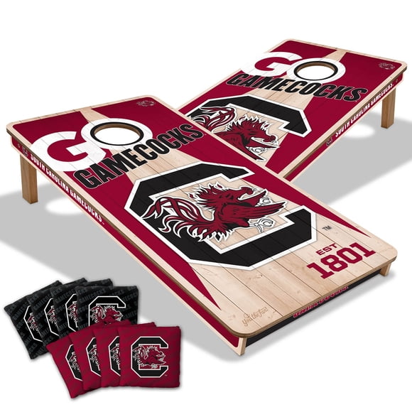 YouTheFan South Carolina Gamecocks 2'x4' Cornhole Board Set