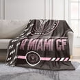 thumbnail image 2 of Logo Brands Inter Miami CF Herons 60"x70" Super Plush Blanket, 2 of 7