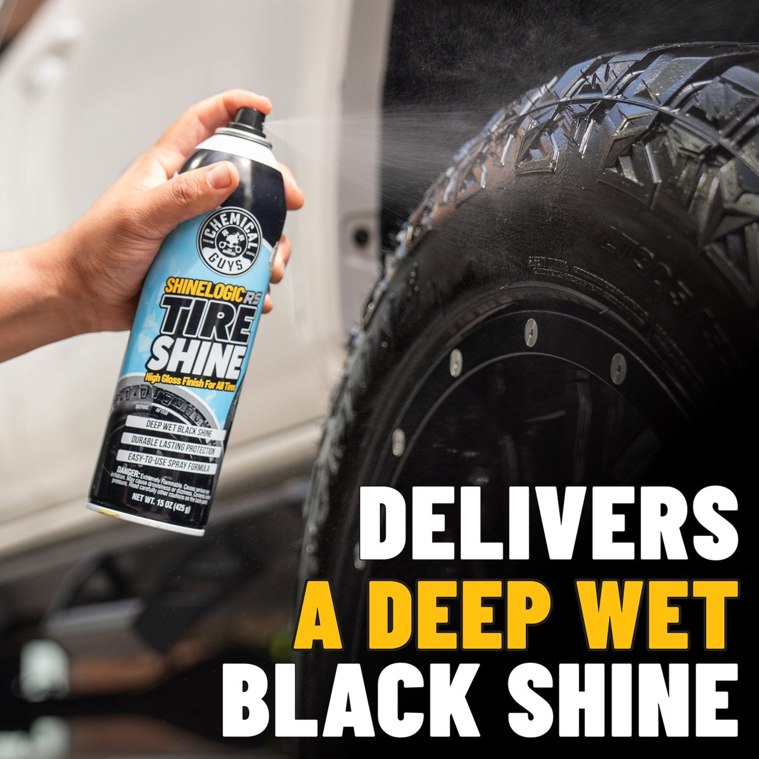 Chemical Guys Shine Logic Tire Shine (3 x 15 Fl. Oz.)(Shrink